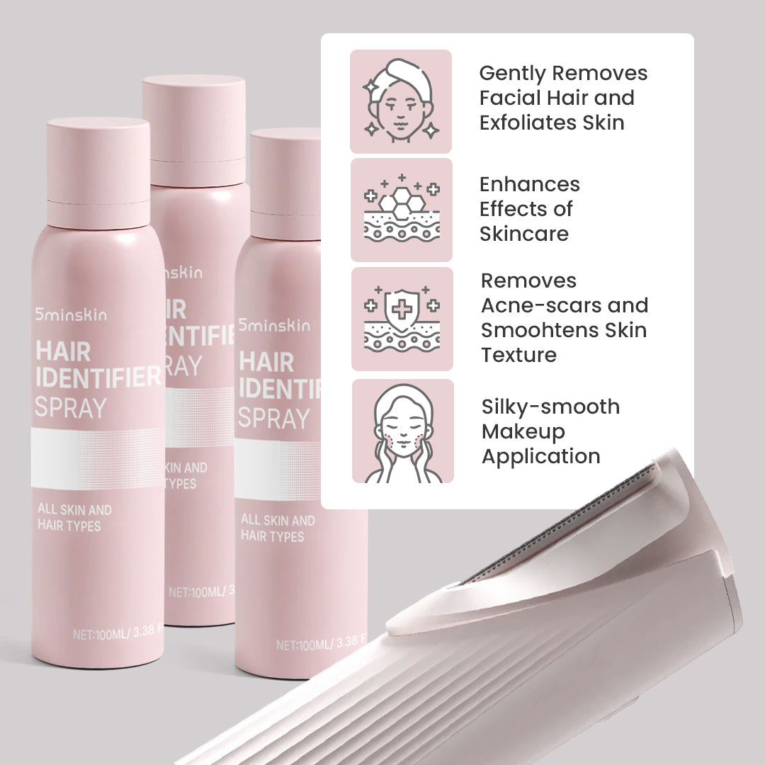5MINSKIN ELECTRIC DERMAPLANING TOOL - 50% OFF HALLOWEEN SALE + 3 FREE GIFTS (WORTH $112)