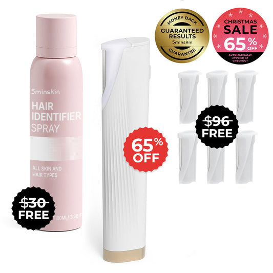 5MINSKIN ELECTRIC DERMAPLANING TOOL - 65% OFF CYBER MONDAY SALE + 2 FREE GIFTS (WORTH $126)